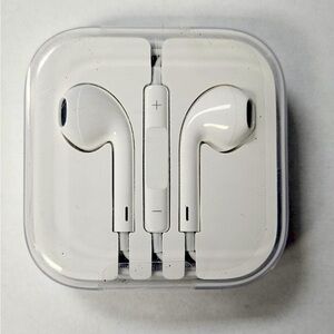Apple EarPods Headphones with 3.5mm Plug Wired Ear Buds with Built-in Remote